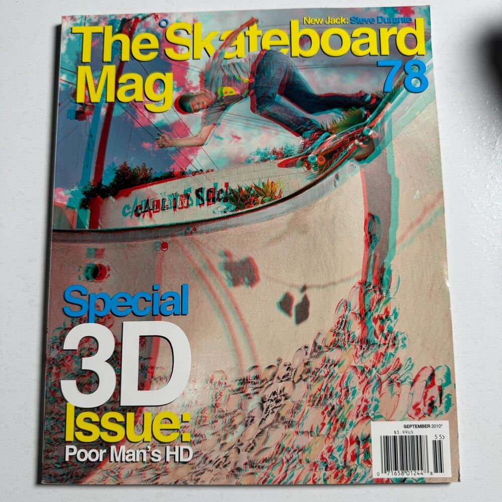 The Skateboard Mag Issue 78 September 2010 Special 3D Skateboarding Magazine